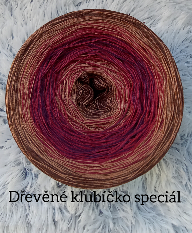 Klubíčko Dřevěné klubíčko